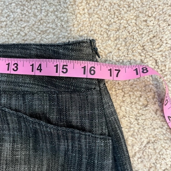 LARRY Levine Women’s Gray Pencil Skirt Size 10 - Picture 7 of 9